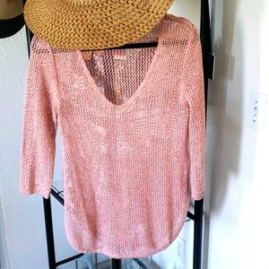 Peachy canyon sweater